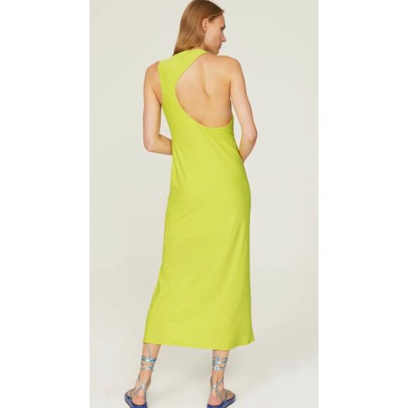 Slate & Willow Lime Maxi Dress XL - Picture 2 of 13